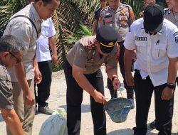 Peletakan Batu Pertama Jembatan Merah Putih Presisi di Torgamba, Warga Bunut Sambut Haru Akses Penghubung Baru.