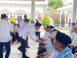 Pemberangkatan 148 Calon Haji Labusel Ditepung Tawari, Polres Labusel Tegaskan Komitmen Pengamanan Haji.