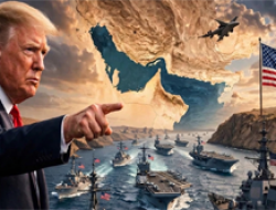 Dunia di Ambang Perang: Trump Perintahkan Blokade Selat Hormuz, Iran Ancam “Pusaran Maut”