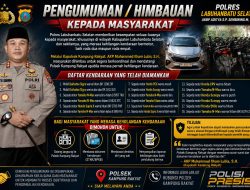 PENGUMUMAN / HIMBAUAN KEPADA MASYARAKAT OLEH POLRES LABUHANBATU SELATAN.
