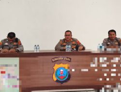 Kapolsek Kampung Rakyat Gelar Rapat Koordinasi Dengan Perusahaan Terkait Maraknya Pencurian Berondolan Sawit