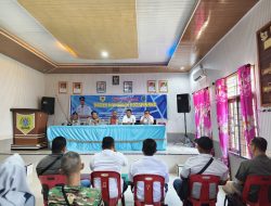Kapolsek Kotapinang Turun ke Desa, Ajak Warga Perangi Pencurian Sawit, Narkoba dan Pelecehan Seksual Anak.