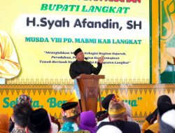 Syah Afandin Buka MUSDA VIII MABMI Langkat, Tegaskan Komitmen Jaga Marwah Budaya Melayu.