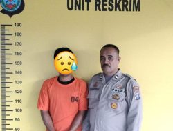 Pelaku Pencurian 25 Janjang Sawit Diamankan Polsek Kampung Rakyat di Daerah Pangkatan.