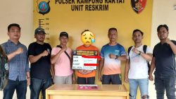 Polsek Kampung Rakyat Amankan Seorang Pengedar, Ungkap Peredaran Kasus Sabu di Perlabian.