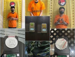 Dalam Sehari 3 Pengedar Narkoba Diamankan Polres Binjai Dari TKP Berbeda.