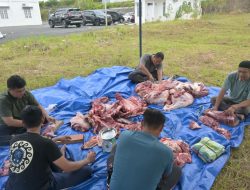 Polres Labusel Tebar Kepedulian di Hari Raya Idul Adha, Kapolres : Kurban Mengajarkan Keihklasan dan Kepedulian Sosial