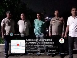 Di Secanggang Marak Praktik Perjudian dan Barak Narkoba ? Kanit Reskrim : Isu Tersebut Tidak Benar.