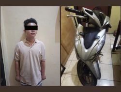 Kanit Bripka Bahrun Ilmi Pimpin Tim Tekab 308 Polsek Tegineneng Ringkus Pelaku Curat Yang Terekam CCTV.
