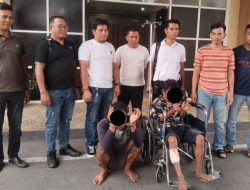 Viral, Polsek Medan Kota Tangkap 2 Residivis Maling Laptop, 1 Ditembak.