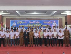 Wakapolres Labusel Hadiri Pelantikan KONI Labusel Periode 2026-2030, Dukung Lahirnya Atlet Berprestasi.