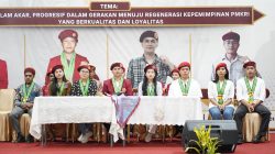 Andreas Sitanggang Resmi Dilantik Sebagai Ketua Presidium PMKRI Cabang Medan Santo Bonaventura Periode 2026–2027.