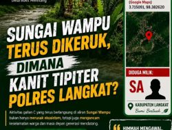 PC HIMMAH Langkat Nyatakan Sikap Terkait Dugaan Aktivitas Galian C di Sungai Wampu..