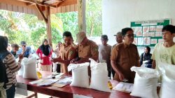 Camat Sinunukan dan Perangkat Kecamatan Dampingi Langsung Penyaluran Bantuan Ketahanan Pangan.