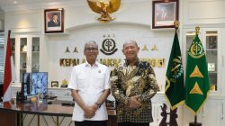 Syah Afandin Perkuat Sinergi Dengan Kajati Sumut Wujudkan Pemerintahan Bersih.