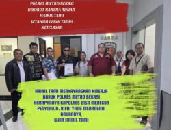 *Buruknya Kinerja Polres Metro Bekasi, Aduan Hairil Tami Setahun lebih tak ada kejelasan, Penyidik A. Rifai Unit II Harda dihubungi tidak merespon”*.