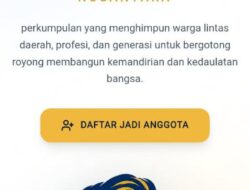 Gibran Gigih Berdaulat Nusantara Resmi Luncurkan Website Pendaftaran KTA Nasional.