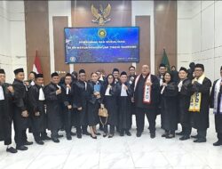 *18 Advokat FERADI WPI Resmi Disumpah di Pengadilan Tinggi Bandung, Kamis 15 Oktober 2026*.