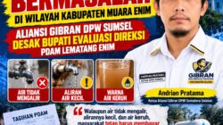 *DPW ALIANSI GIBRAN (GIGIH BERDAULAT NUSANTARA) Sumatera Selatan Soroti Krisis Air Bersih di Tanjung Enim, Minta PDAM dan Pemda Berikan Solusi Nyata.*.