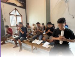 Rutan Tanjung Pura Gelar Pembinaan Kerohanian Rutin bagi Warga Binaan Kristen.